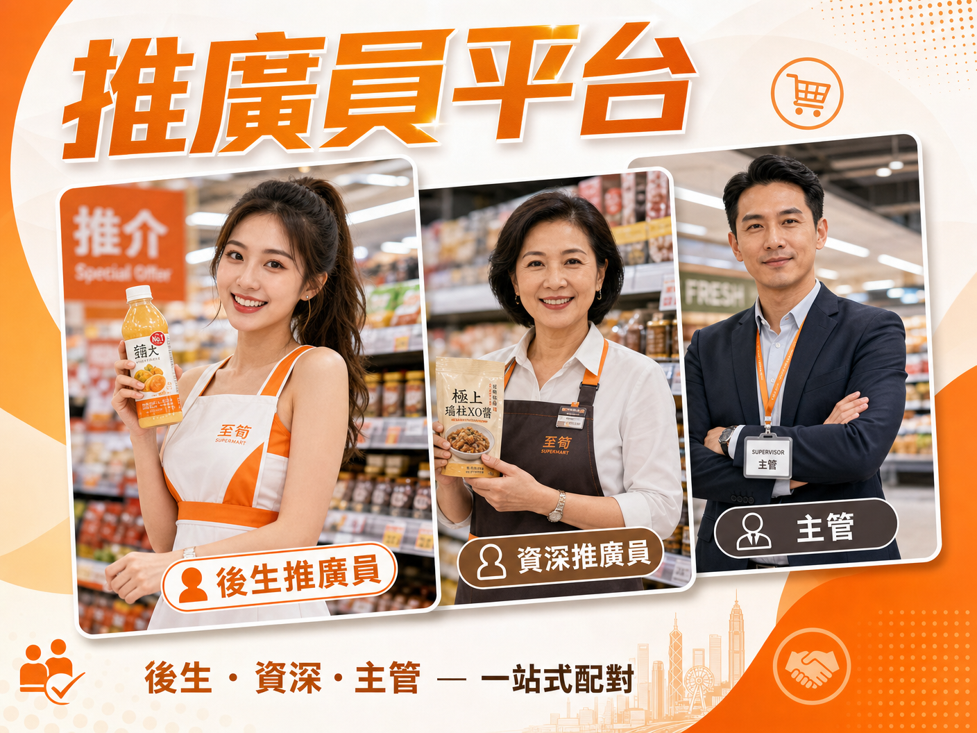 推廣員平台 - 後生推廣員、資深推廣員、主管