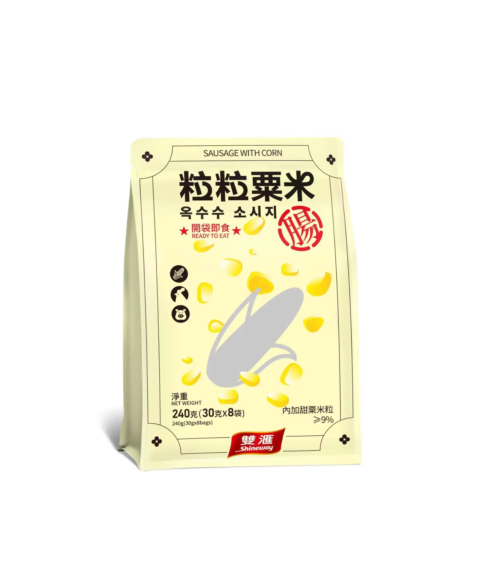 粒粒粟米腸 240g