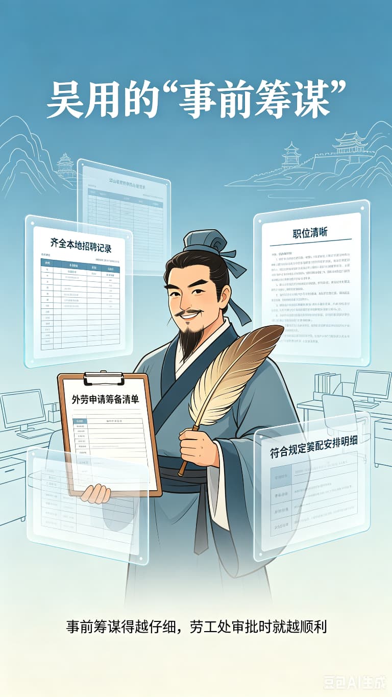 水滸傳 108 將教你請外勞 (3/108)：吳用的「事前籌謀」