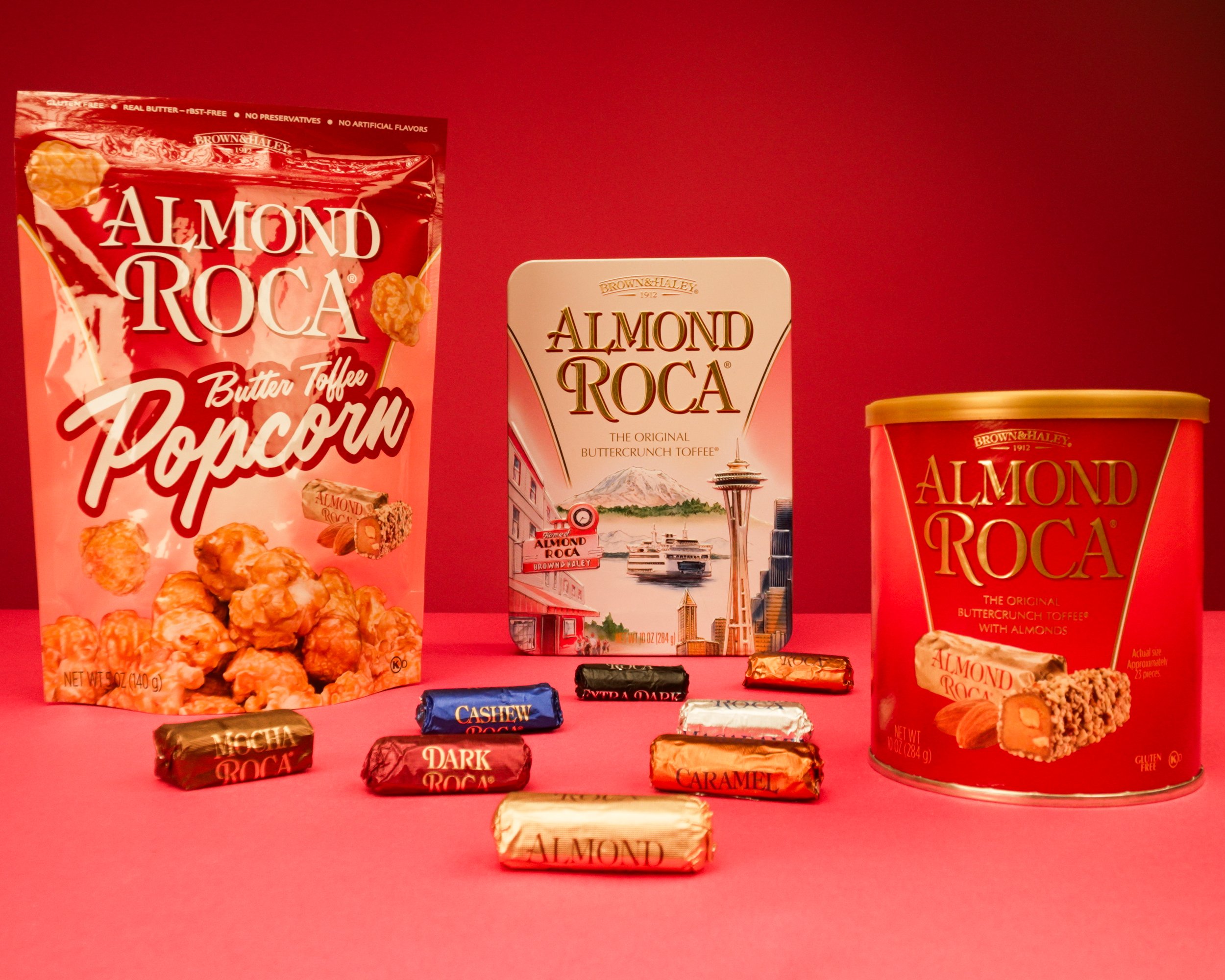 Almond Roca 樂家杏仁糖 產品圖：Almond ROCA 10oz Keepsake Tin